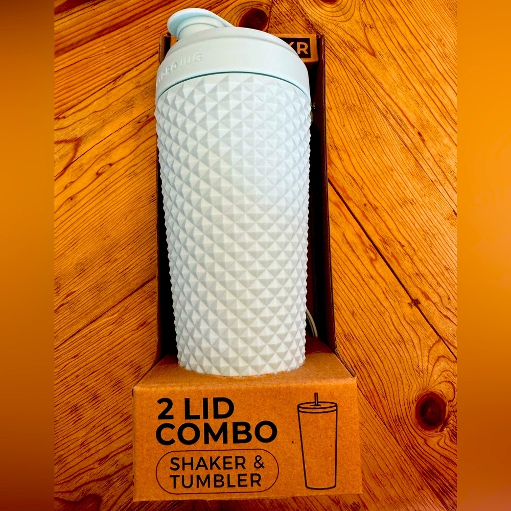 HydroJug Blue Shaker Cup 24oz - Perfect for Protein Shakes,Workout Drink-Tumbler